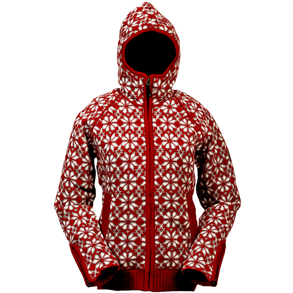 Helga Norwegian Lined Wool Sweater