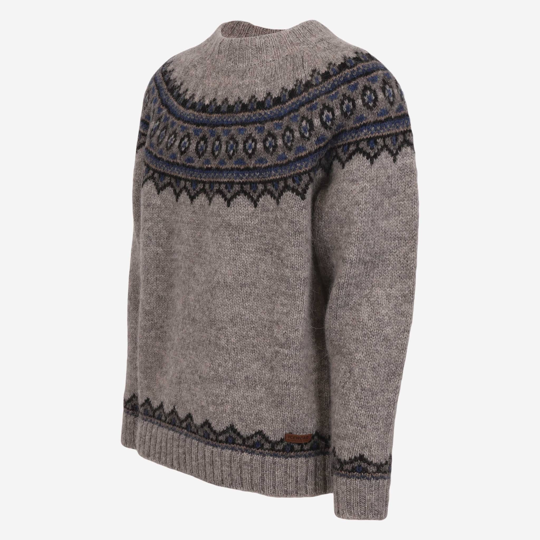 Brynjudalur Icelandic wool knitted classic sweater